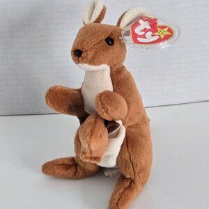 3/$25 TY Beanie Baby - POUCH the Kangaroo